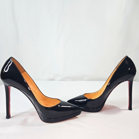 Christian Louboutin So Kate Black Patent Leather Pumps Size 39 - Picture 6 of 8